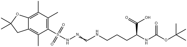 BOC-ARG(PBF)-OH Struktur