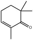 2,6,6-trimethylcyclohex-2-en-1-one , 20013-73-4, 结构式