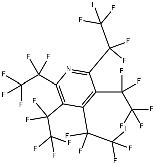 Pentakis(pentafluoroethyl)pyridine 结构式