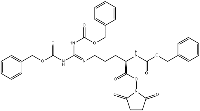 Z-D-ARG(Z)2-OSU Structure