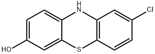 2-氯-7-羟基吩噻嗪, 2002-32-6, 结构式