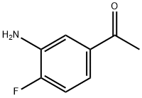 3'-氨基-4'-氟苯乙酮,2002-82-6,结构式