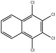 1,2,3,4-TETRACHLORONAPHTHALENE Structure