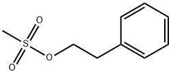 2-PHENYLETHYLMETHANESULPHONATE Structure