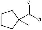 Cyclopentanecarbonyl chloride, 1-methyl- (8CI,9CI) Structure