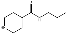N-PROPYLPIPERIDINE-4-CARBOXAMIDE Struktur