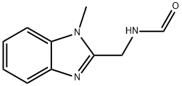 Formamide, N-[(1-methyl-2-benzimidazolyl)methyl]- (8CI) Structure