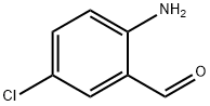 2-アミノ-5-クロロベンズアルデヒド 化学構造式