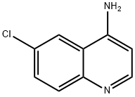 6-氯-4-氨基-喹啉 结构式