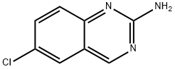 6-氯喹唑啉-2-胺 结构式