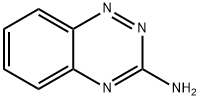 1,2,4-ベンゾトリアジン-3-アミン 化学構造式