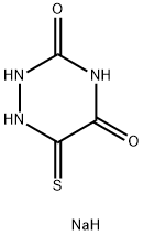 5-MERCAPTO-6-AZAURACIL SODIUM SALT 结构式