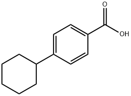 4-CYCLOHEXYLBENZOIC ACID Struktur