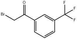 3-(TRIFLUOROMETHYL)PHENACYL BROMIDE Structure