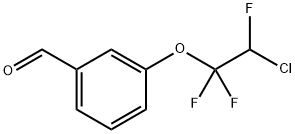 3-(2-氯-1,1,2-三氟乙氧基)苯甲醛, 2003-15-8, 结构式