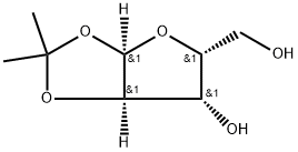 1,2-O-异亚丙基-alpha-D-呋喃木糖,20031-21-4,结构式