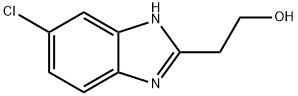 2-(6-氯-1H-苯并[D]咪唑-2-基)乙烷-1-醇, 20033-00-5, 结构式