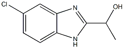 1-(6-氯-1H-苯并咪唑-2-基)乙醇 结构式