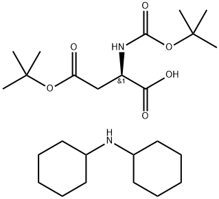 N-叔丁氧羰基-D-天冬氨酸-BETA-叔丁酯二环己胺盐