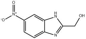5-硝基-1H-苯并咪唑-2-甲醇, 20034-00-8, 结构式