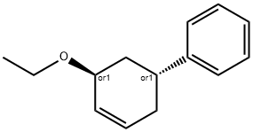 Benzene, (5-ethoxy-3-cyclohexen-1-yl)-, trans- (9CI) Struktur