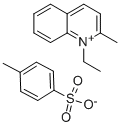 1-ethyl-2-methylquinolinium toluene-p-sulphonate|