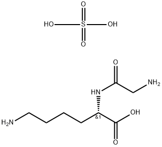 GLYCYL-L-LYSINE SULFATE Struktur