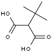 2-tert-butylpropanedioic acid Struktur