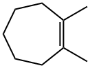 1,2-Dimethyl-1-cycloheptene 结构式