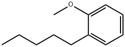 Benzene, 1-methoxy-2-pentyl 结构式