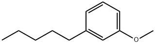 1-Methoxy-3-pentylbenzene 结构式