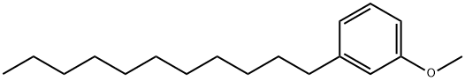 1-Methoxy-3-undecylbenzene 结构式