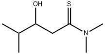 Pentanethioamide,  3-hydroxy-N,N,4-trimethyl- Struktur