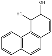 3,4-二氢-3,4-二羟基菲, 20057-09-4, 结构式