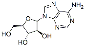 9-アラビノフラノシルアデニン 化学構造式