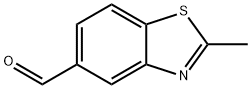 5-Benzothiazolecarboxaldehyde,2-methyl-(8CI,9CI) Struktur