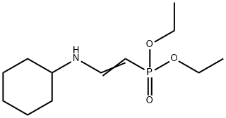 二乙基环己基氨基乙烯磷 结构式
