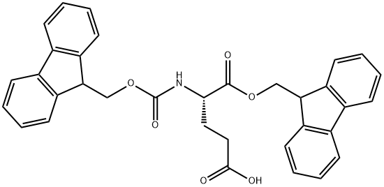 N-(9H-フルオレン-9-イルメトキシカルボニル)-L-グルタミン酸1-(9H-フルオレン-9-イル)メチル