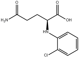H-GLU(O-CHLOROANILIDE)-OH 化学構造式
