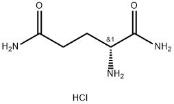 H-D-GLN-NH2 HCL Structure
