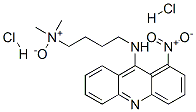 dimethyl-[4-[(1-nitroacridin-9-yl)amino]butyl]-oxido-azanium dihydroch loride 结构式