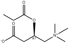 丙酰左旋肉碱盐酸盐,20064-19-1,结构式