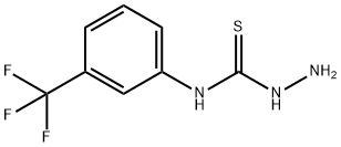 4-[3-(TRIFLUOROMETHYL)PHENYL]-3-THIOSEMICARBAZIDE Structure