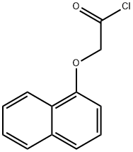 (1-ナフチルオキシ)アセチルクロリド 化学構造式