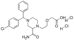 西替利嗪二盐酸盐 结构式