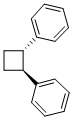 反式-1,2-二苯基环丁烷,20071-09-4,结构式