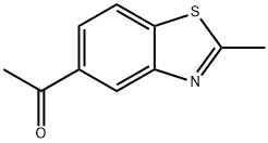1-(2-甲基苯并[D]噻唑-5-基)乙-1-酮 结构式