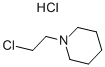 1-(2-クロロエチル)ピペリジン  塩酸塩 化学構造式