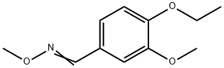 Benzaldehyde, 4-ethoxy-3-methoxy-, O-methyloxime (9CI) Structure