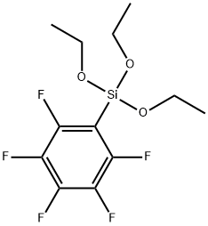 (PENTAFLUOROPHENYL)TRIETHOXYSILANE Structure